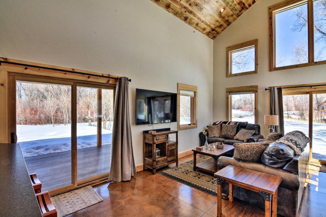 Riverfront Home With Bbq 2 Mi To Downtown Gunnison! Extérieur photo