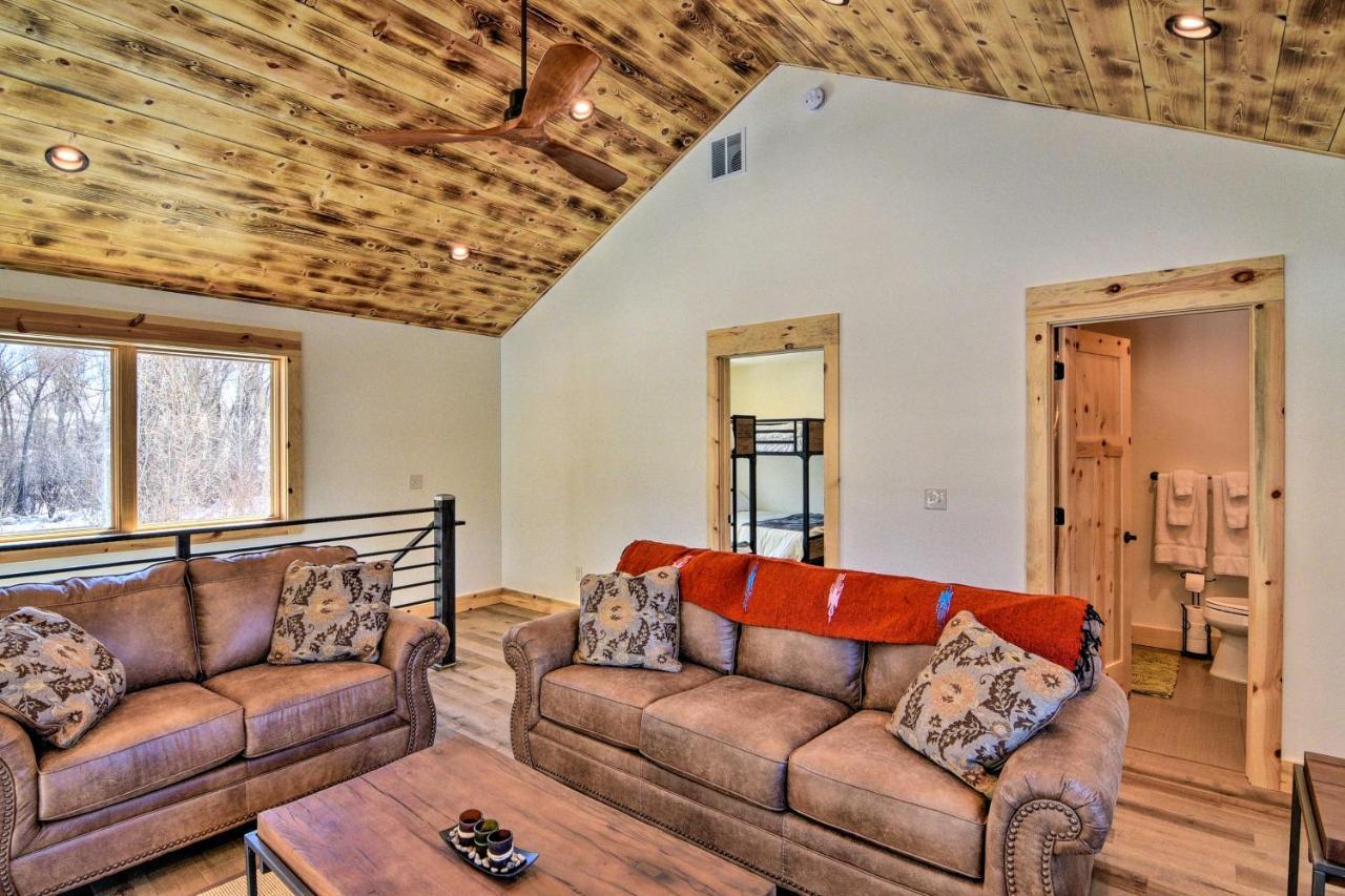 Riverfront Home With Bbq 2 Mi To Downtown Gunnison! Extérieur photo